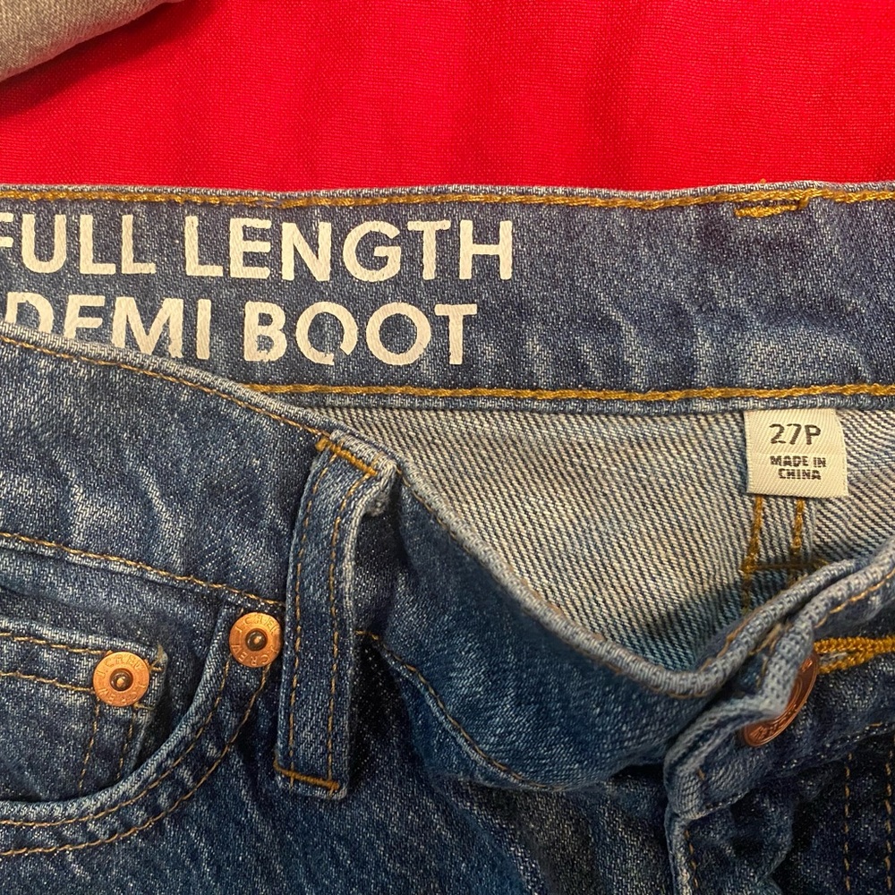 J. Crew Women's Petite Boot Cut Jeans